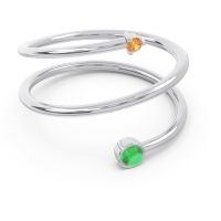 Modern Wrap Bezel Viloma Band