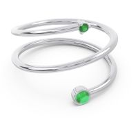 Modern Wrap Bezel Viloma Band