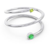 Modern Wrap Bezel Viloma Band