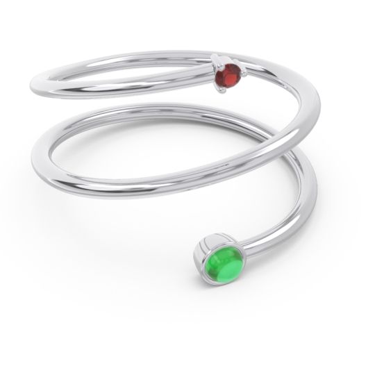 Modern Wrap Bezel Viloma Band