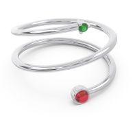 Modern Wrap Bezel Viloma Band