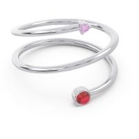 Modern Wrap Bezel Viloma Band