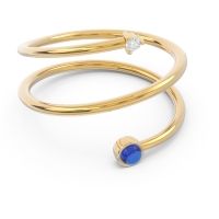 Modern Wrap Bezel Viloma Band