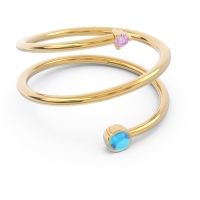 Modern Wrap Bezel Viloma Band