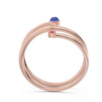 Modern Wrap Bezel Viloma Band