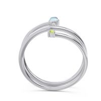 Modern Wrap Bezel Viloma Band
