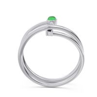 Modern Wrap Bezel Viloma Band