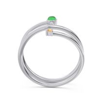 Modern Wrap Bezel Viloma Band