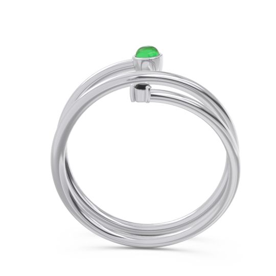 Modern Wrap Bezel Viloma Band