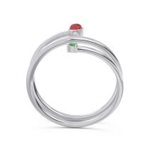 Modern Wrap Bezel Viloma Band