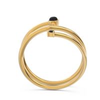 Modern Wrap Bezel Viloma Band
