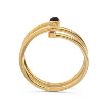 Modern Wrap Bezel Viloma Band