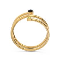 Modern Wrap Bezel Viloma Band