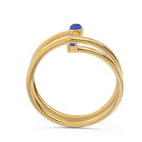 Modern Wrap Bezel Viloma Band