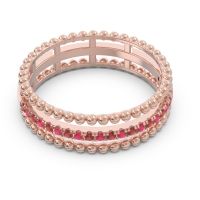 Half Eternity Triple Line Pave Zambari Band