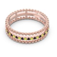 Half Eternity Triple Line Pave Zambari Band