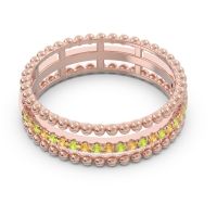 Half Eternity Triple Line Pave Zambari Band