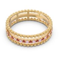 Half Eternity Triple Line Pave Zambari Band