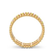Half Eternity Triple Line Pave Zambari Band
