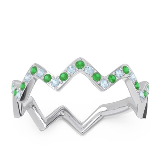 Half Eternity Modern Pave Bhaggi Band