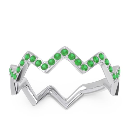 Half Eternity Modern Pave Bhaggi Band