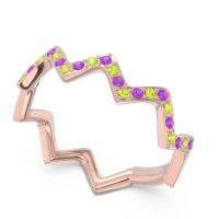 Half Eternity Modern Pave Bhaggi Band