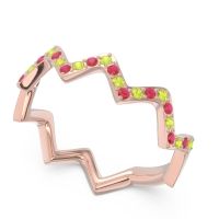 Half Eternity Modern Pave Bhaggi Band