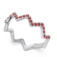 Half Eternity Modern Pave Bhaggi Band