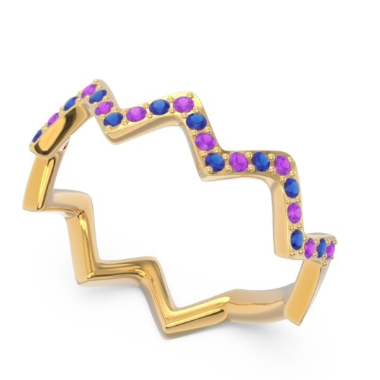Half Eternity Modern Pave Bhaggi Band