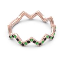 Half Eternity Modern Pave Bhaggi Band