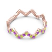 Half Eternity Modern Pave Bhaggi Band