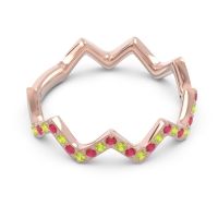 Half Eternity Modern Pave Bhaggi Band