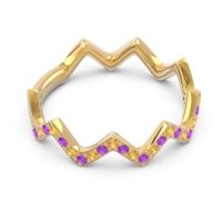 Half Eternity Modern Pave Bhaggi Band