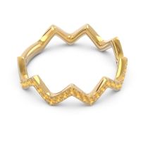 Half Eternity Modern Pave Bhaggi Band