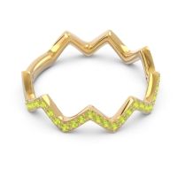 Half Eternity Modern Pave Bhaggi Band