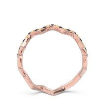 Half Eternity Modern Pave Bhaggi Band