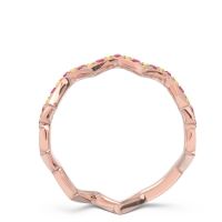 Half Eternity Modern Pave Bhaggi Band