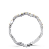 Half Eternity Modern Pave Bhaggi Band