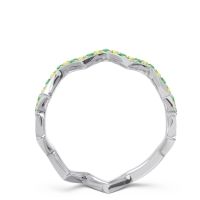 Half Eternity Modern Pave Bhaggi Band