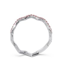 Half Eternity Modern Pave Bhaggi Band