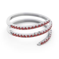 Half Eternity Wrap Pave Yatra Band