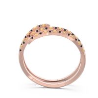 Half Eternity Wrap Pave Yatra Band