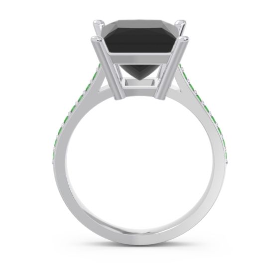 Classic Cathedral Pave Princess Zailaprastha Ring