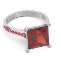 Classic Cathedral Pave Princess Paligha Ring
