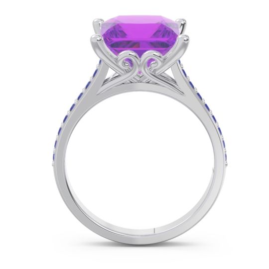 Classic Cathedral Pave Princess Paligha Ring