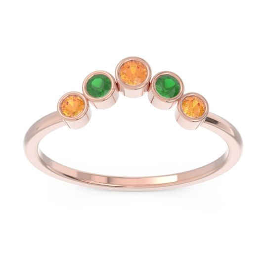 Simple Bezel Curved Haricapa Ring