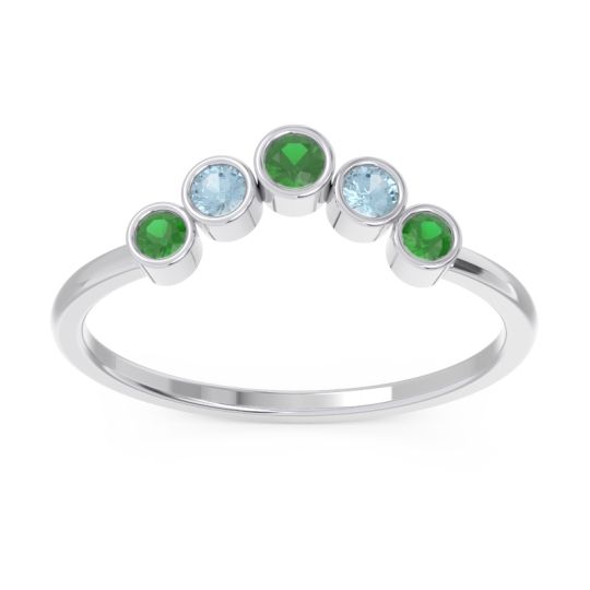 Simple Bezel Curved Haricapa Ring