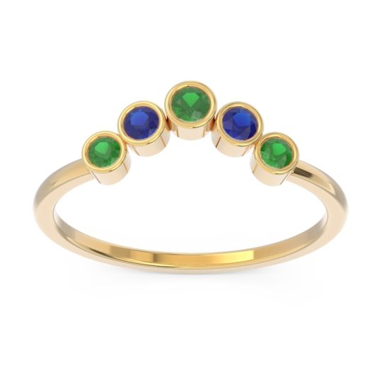 Simple Bezel Curved Haricapa Ring