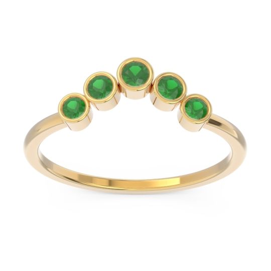 Simple Bezel Curved Haricapa Ring