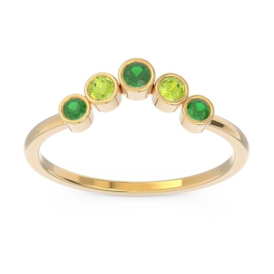 Simple Bezel Curved Haricapa Ring